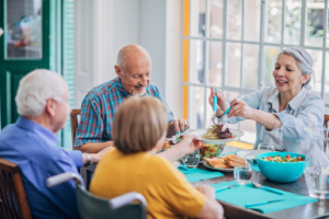 older generation living together